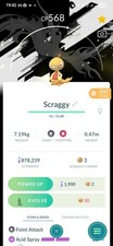 Scraggy ( Special Background✨️ ) Pokémon Trade✨️ GO Fast Same Day picture