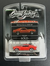 UH Greenlight Barrett-Jackson Auction Block 1969 Red Ford Mustang Boss 429 - New picture