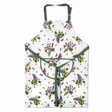 Pimpernel Botanic Garden 100% Cotton Apron - Floral Motifs (Lilac & Sweet Pea) picture