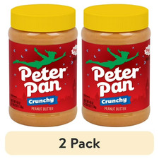 (2 pack) Peter Pan Gluten Free Crunchy Peanut Butter, Crunchy 40 oz Jar orignal picture