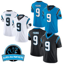 NWT Men's Panthers #9 Bryce Young Collection Player Stitched Jersey S-3XL picture