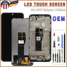 OEM Digitizer LCD Display Touch Screen Frame Assembly For AT&T Calypso 4 U380AA picture