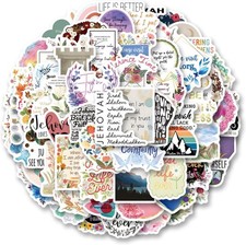 69Pcs JW.ORG Stickers Pack, Aesthetic Vinyl Waterproof Sticker Decals for Wat picture