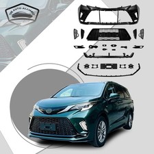 For 2021-2026 Toyota Sienna Upgrade XSE Style Front Bumper Complete Kit&Foglight picture