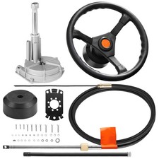 12 Feet Boat Rotary Steering System Outboard Kit SS13712 Marine With 13.5