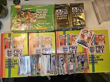 Vintage PRO SET 1991/92 Soccer Player Cards Sealed Box Set Bundle Lot picture