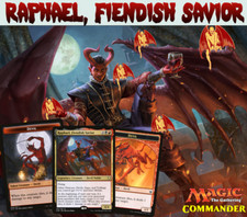 Raphael, Fiendish Savior MTG EDH Commander Deck, Rakdos Devil Beatdown picture