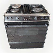 Jenn Air S136 Slide In Electric Downdraft Range Convection Oven Tested Working picture
