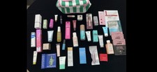 Huge Mixed Makeup & Skincare Beauty Lot + Cosmetic Bag + Grande, Estee, CeraVe + picture