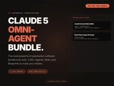 Claude 5 Ultimate Omni-Agent Bundle | 2,150+ Prompts, Skills & CLI Commands | De picture