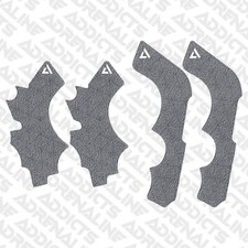 01 - 2027 Kawasaki KX85 KX100 KX112 Rubberized Grip Tape Frame Guard (2 Pairs) picture