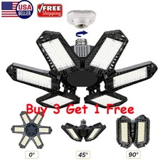 12000000LM LED Garage Light Super Bright Work Shop Ceiling Light Deformable Bulb picture