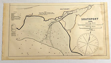 George Eldridge Detailed Nautical Chart Southport Connecticut 1913 Antique picture
