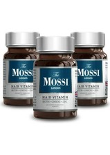 3 LOT The Mossi London Hair Vitamin 3 x 120 Tablet (6 Months) picture