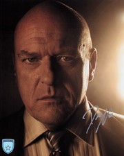 Signed Dean Norris Breaking Bad Hank Schrader 8x10 w/ Official Pix COA picture