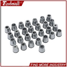 Findmall ER40 29Pcs Collet Set High Precision CNC Spring Collets picture