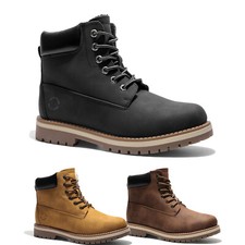 Men's Classic Motorcycle Winter Snow Boots Outdoor Comfortable Casual Shoes picture