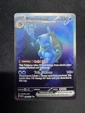 Pokemon TCG 2023 Blastoise Ex SV:151 200/165 SIR Holo, English, Near Mint picture