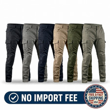 Motorcycle Riding Cargo Pants Men CE Level 2 Armor Aramid Lined Protective Pants picture
