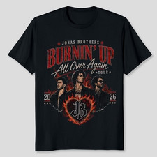 2026 Burning Up Tour All Over Again Cotton T Shirt S - 5XL picture