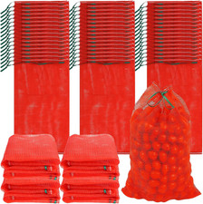 50Pcs Mesh Produce Bags 60 Lbs Extra Large PP Mesh Vegetable Bags 19