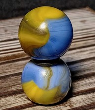 Akro Agate Patch Marble. + Cullet Misshap Stand. .66