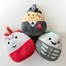 Squishmallows X 3 Disney Nightmare Before Christmas Large Mayor Lock Barrel picture