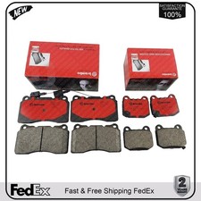 Brembo NAO Ceramic Front & Rear Brake Pads Set of 4 For 2015-2017 Subaru WRX STi picture