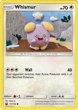 1x Whismur - 117/168 - Common Celestial Storm Pokemon Near Mint picture