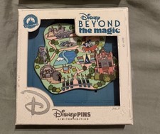 Disney D23 2026 Beyond the Magic - LE 300 Hollywood Studios Park Map Pin picture