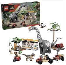 LEGO Jurassic World Raptor & Titanosaurus Tracking Mission 582 Pieces 76973 NEW picture