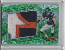 Brian Urlacher 2016 Spectra Immense Materials Football 3-Color Patch 10/10 picture