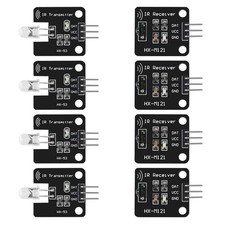 Dorhea 4Pcs Digital 38khz Ir Receiver Sensor Module + 8PCS, 8PCS picture