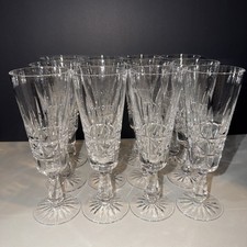 Vintage Waterford Crystal Champagne Flutes Kylemore 7 7/8” (8 available) picture