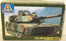 Italeri #6390 M 1 A2 Abrams 1:35 Scale Open Box - NOS picture