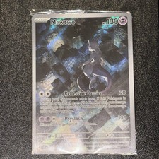 2023 Pokémon Mewtwo #52 SV Black Star Promo 151 UPC Full Art Foil Sealed NM picture