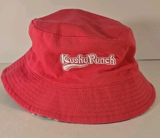 Kushy Punch Bucket Hat Black/Pink Reversible Cannabis Official Promotional Item picture