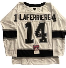 2024-25 Alex Laferriere Signed Los Angeles Kings Jersey JSA COA read description picture