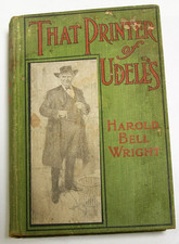 Vintage 1911 That Printer of Udell’s Harold Bell Wright Illustrated Hardcover picture