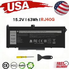 New Laptop Battery RJ40G For Dell Latitude 5420 5520 Precision 3560 M033W 63Wh picture
