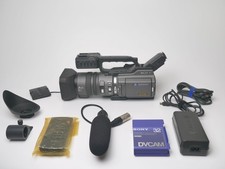 150 Drum Hours - Sony DSR-PD150P (VX2000) DVCAM MiniDV PAL Kit Orig Mic New Batt picture