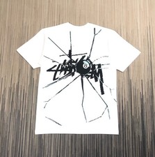 Stussy Shattered Tee - White - M picture