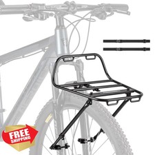 Bike Front Rack - Front Bicycle Cargo Rack with Struts - Front Mount Aluminiu... picture