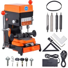 New Key Cutting duplicating Machine Cutter Car Key Copier Locksmith Tools 110V- picture