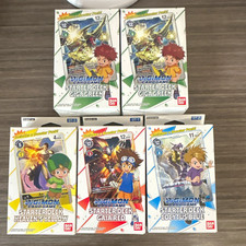 Bandai Digimon Card Game Starter Deck Lot 5 Sets (ST-1, 2,3,4,4) picture