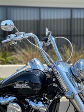Vicla Style 1 1/2” Handlebars Fits Harley Softail, Trike, Road King picture
