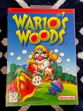 Wario's Woods NES Nintendo Brand New Factory Sealed NR MINT picture