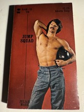 JUMP SQUAD -1975 JULIAN MARK VTG PULP NOVEL HAMILTON HOUSE RAM-10 GAY INTEREST picture