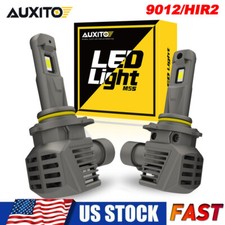 AUXITO 9012 LED Headlight Kit High Low Beam Bulbs Bright White Wireless CANbus picture