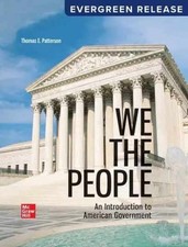 We the People an Introduction to - Loose Leaf, by Thomas E Patterson - Very Good picture
